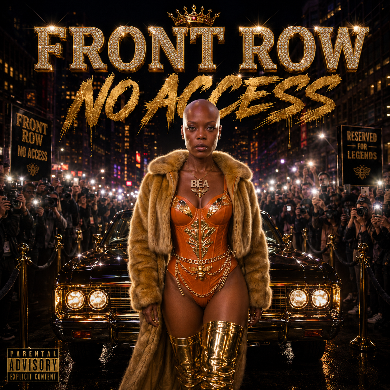 FRONT ROW NO ACCESS album cover